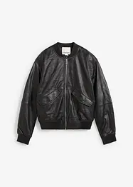 Leren blouson van lamsnappa, bonprix