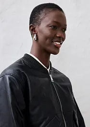Leren blouson van lamsnappa, bonprix