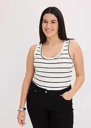Geribd tanktop, bonprix