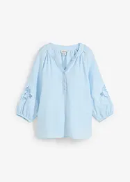 Tuniek van puur linnen, met broderie anglaise, bonprix