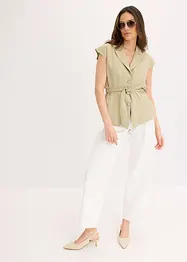 Mouwloze blazer van lyocell, bonprix
