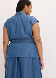 Mouwloze blazer van lyocell, bonprix