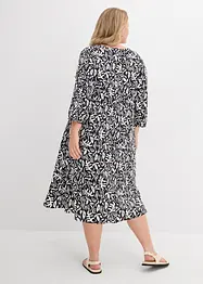 Midi jurk van vloeiende viscose, bonprix