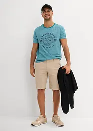 T-shirt van puur katoen (set van 2), bonprix