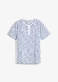 Henley shirt van puur katoen, korte mouw, bonprix