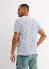 Henley shirt van puur katoen, korte mouw, bonprix