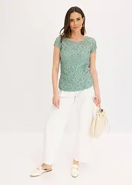 Kanten blouse, bonprix