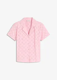 Blouse met broderie anglaise, bonprix