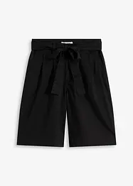 Twill short met ceintuur, bonprix