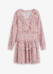 Jurk met volants, bonprix