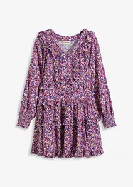 Jurk met volants, bonprix