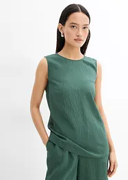 Blousetop van een crinkle-viscosemix, bonprix