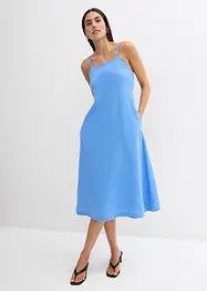Bandeau midi jurk van viscosemix, bonprix