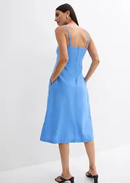 Bandeau midi jurk van viscosemix, bonprix