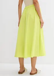 Midirok van een soepel vallende linnenmix, bonprix