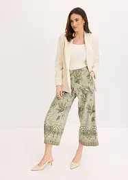 Jersey broek met paisley motief, bonprix