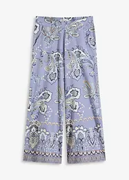 Jersey broek met paisley motief, bonprix