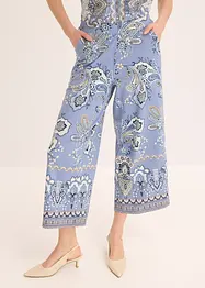 Jersey broek met paisley motief, bonprix