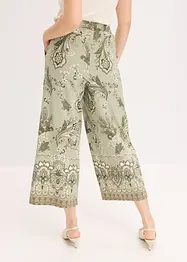 Jersey broek met paisley motief, bonprix