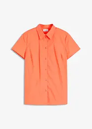 Popeline blouse met korte mouwen, bonprix