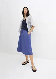 Jersey rok in een katoenmix, bonprix