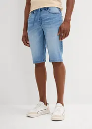 Lange lichte sweatjeans bermuda, regular fit, bonprix