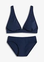 Bikini van glanzend materiaal (2-dlg. set), bonprix
