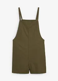 Korte jumpsuit van een luchtige linnenmix, bonprix
