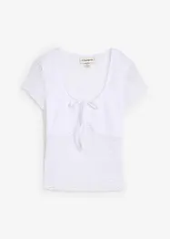 T-shirt van kant, bonprix