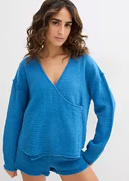 Blouseshirt van puur katoen, bonprix