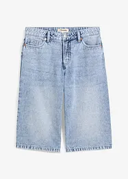 Jeans bermuda mid waist, low stretch, bonprix