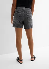 Jeans bermuda mid waist, low stretch, bonprix