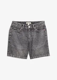 Jeans bermuda mid waist, low stretch, bonprix