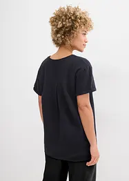 Shirt tuniek van zachte mousseline, bonprix