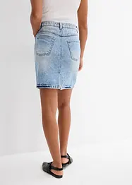 Spijkerrok mid waist, low stretch, bonprix