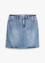 Spijkerrok mid waist, low stretch, bonprix