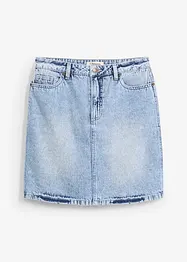 Spijkerrok mid waist, low stretch, bonprix