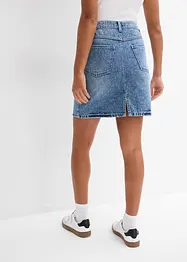 Spijkerrok mid waist, low stretch, bonprix