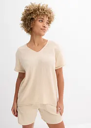 Shirt tuniek van zachte mousseline, bonprix
