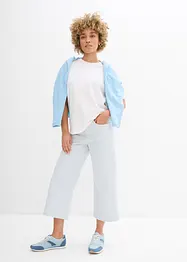 Twill broek met een comfortabele band, bonprix