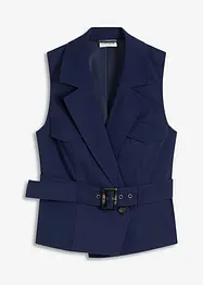 Gilet met riem, bonprix