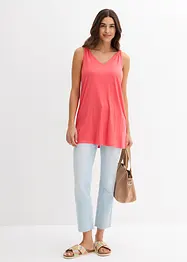Longtop van viscose-linnen-mix, bonprix