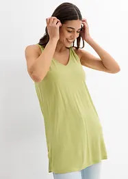 Longtop van viscose-linnen-mix, bonprix