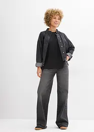 Blousetop met gerecycled polyester, bonprix