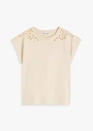Shirt met kanten detail, bonprix