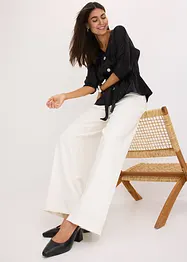 Blouse met ceintuur, bonprix