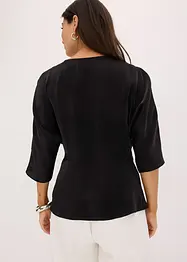 Blouse met ceintuur, bonprix