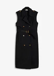 Trench jurk met riem (2-dlg. set), bonprix