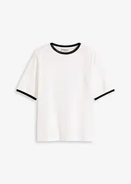 Shirt met kanten rand, bonprix
