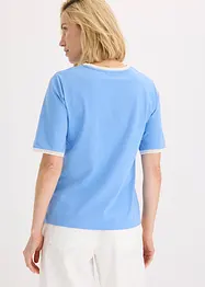 Shirt met kanten rand, bonprix
